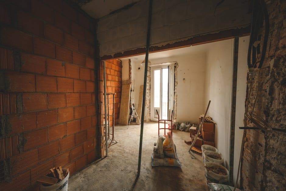 Reforma integral de vivienda en fase de demolición