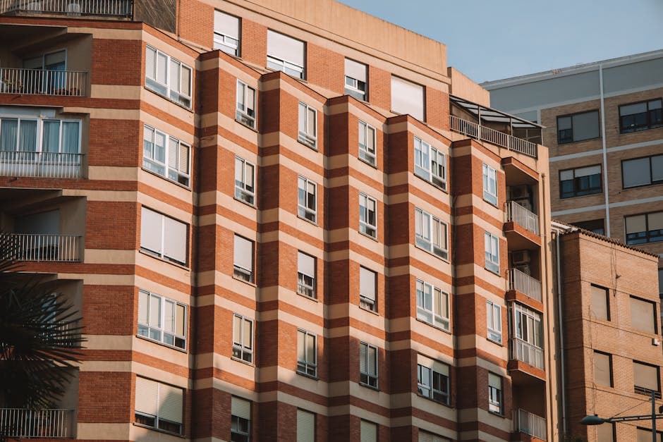 Edificio de viviendas en ciudad española