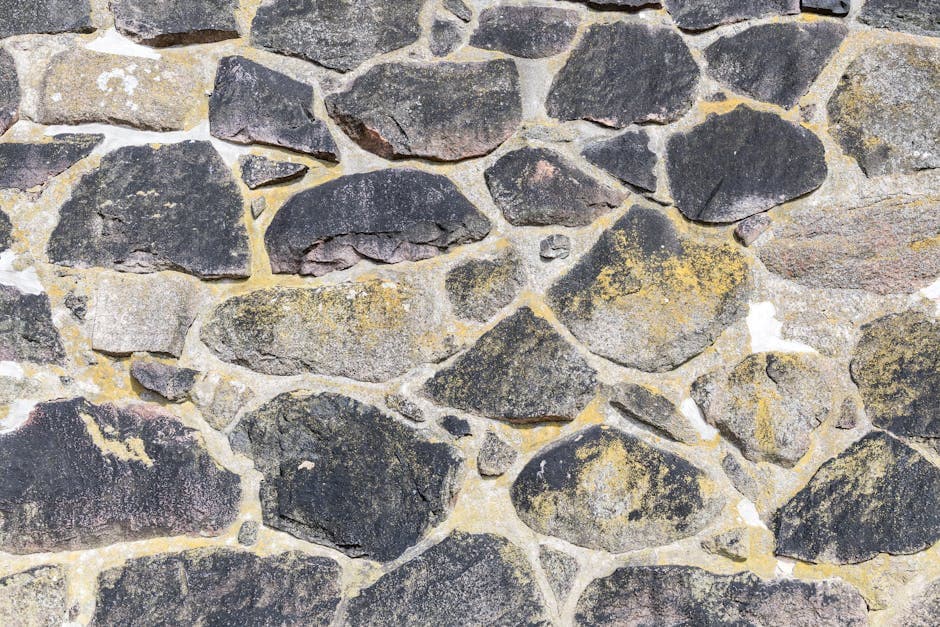Muro de piedra de Santiago (granito gris de Ourense)